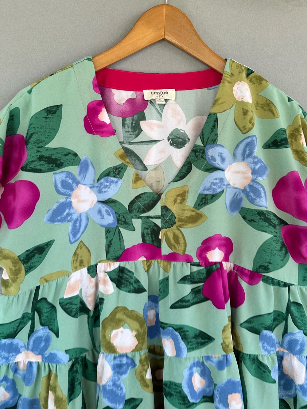 🎉5 for $45🎉 Umgee top blouse shirt size S - Picture 3 of 7